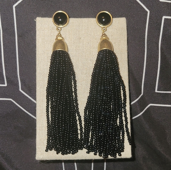 Stella & Dot Gita Tassel Earrings - Picture 2 of 5